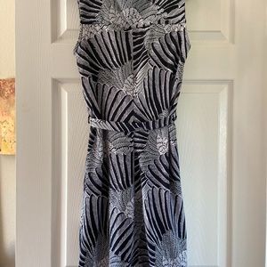 New York Company Collection Tropical Jersey Dress